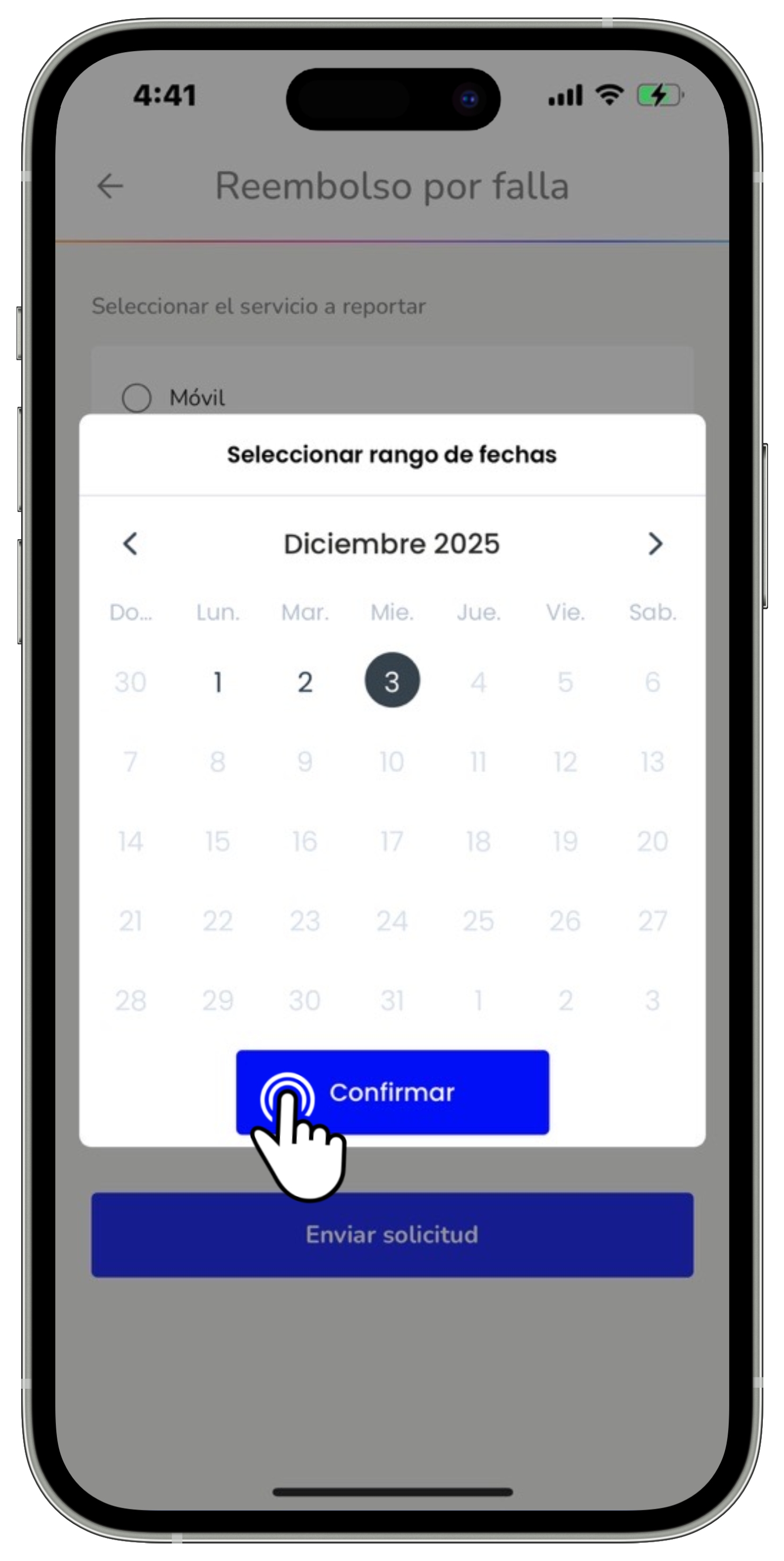 Mi App Sky - Reembolso por falla 5.jpg