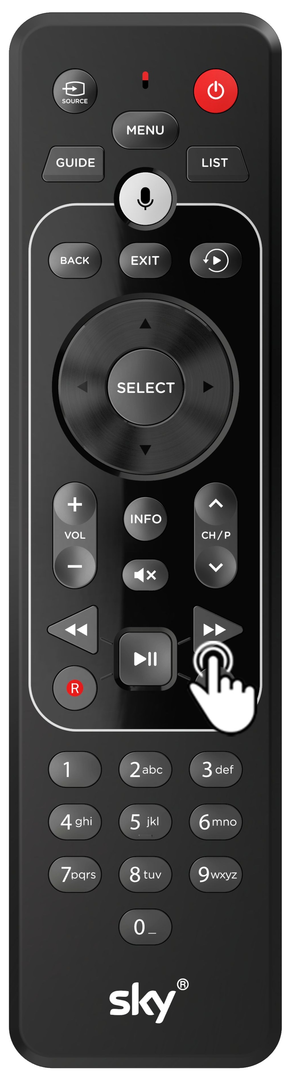 Control remoto - Botón avanzar.jpg