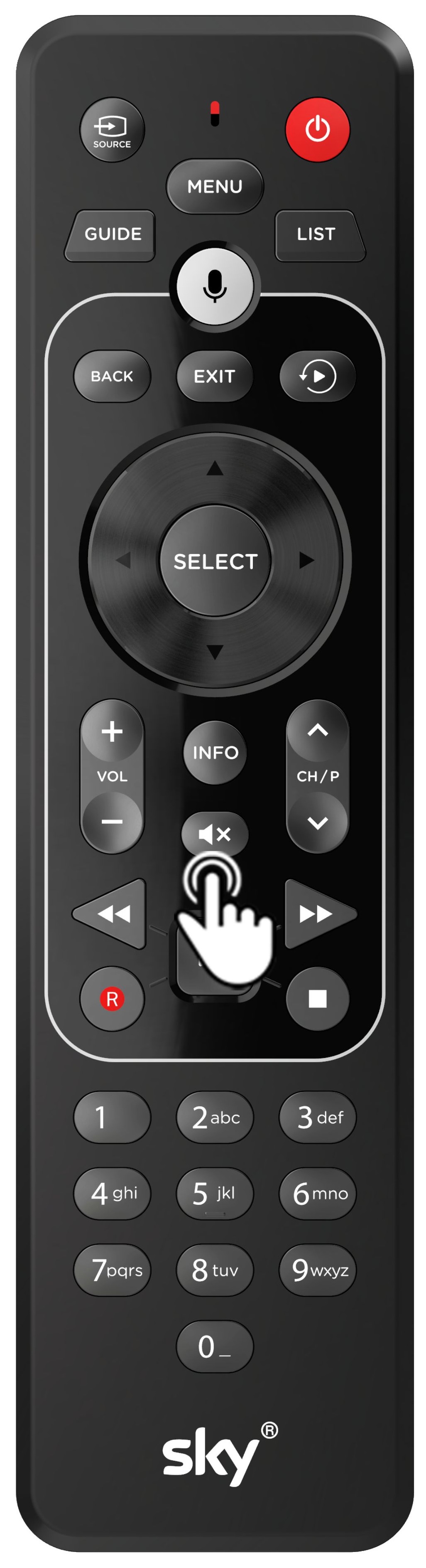 Control remoto - Botón Mute.jpg