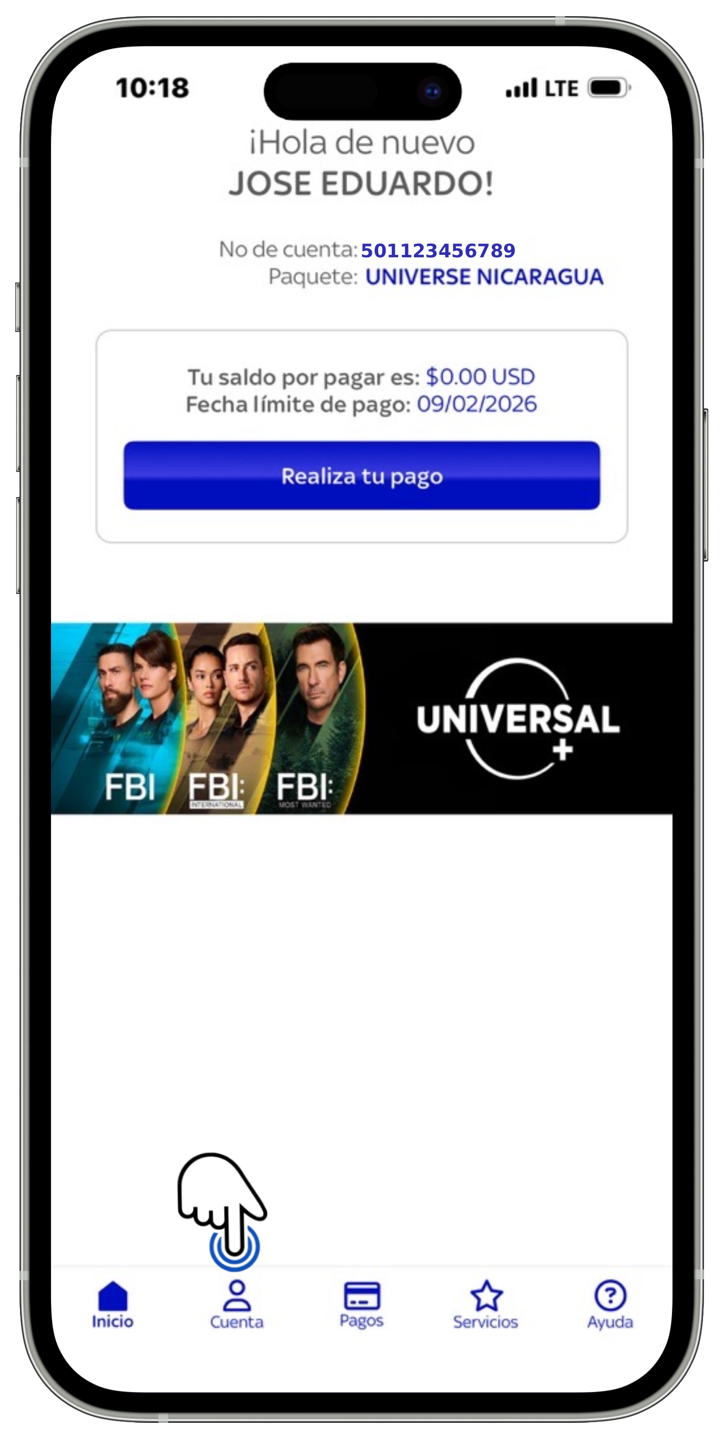 App Sky Centroamérica - Menú - Cuenta.jpg