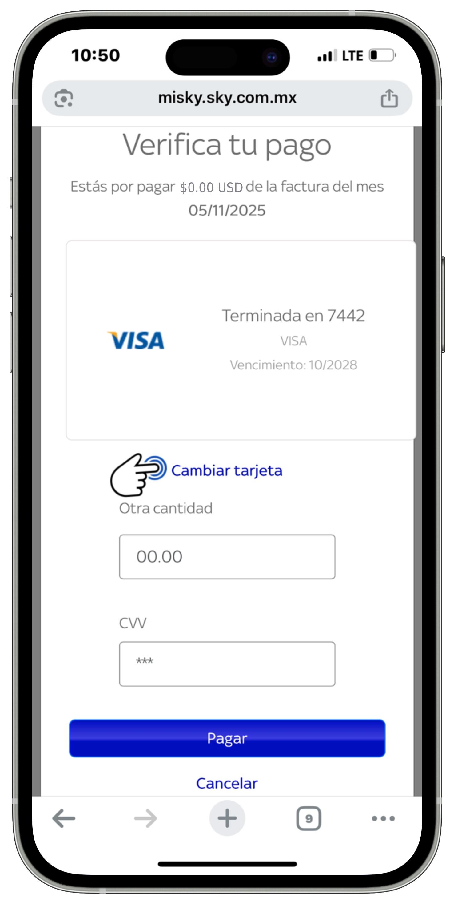 Mi Sky Centroamérica - Cambiar tarjeta para pagar.jpg