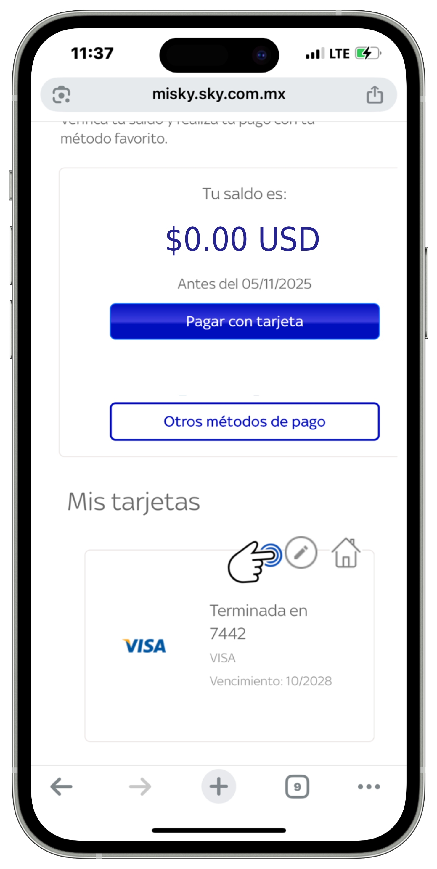 Mi Sky Centroamérica - Verifica tu pago - Pagar - Editar tarjeta.jpg