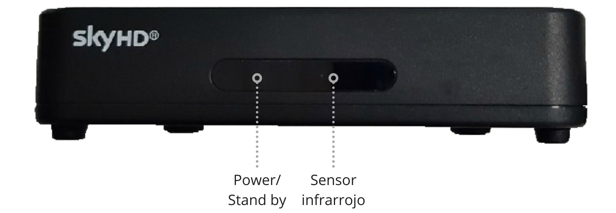 Receptor digital MH01-100 Technicolor Panel frontal.jpg
