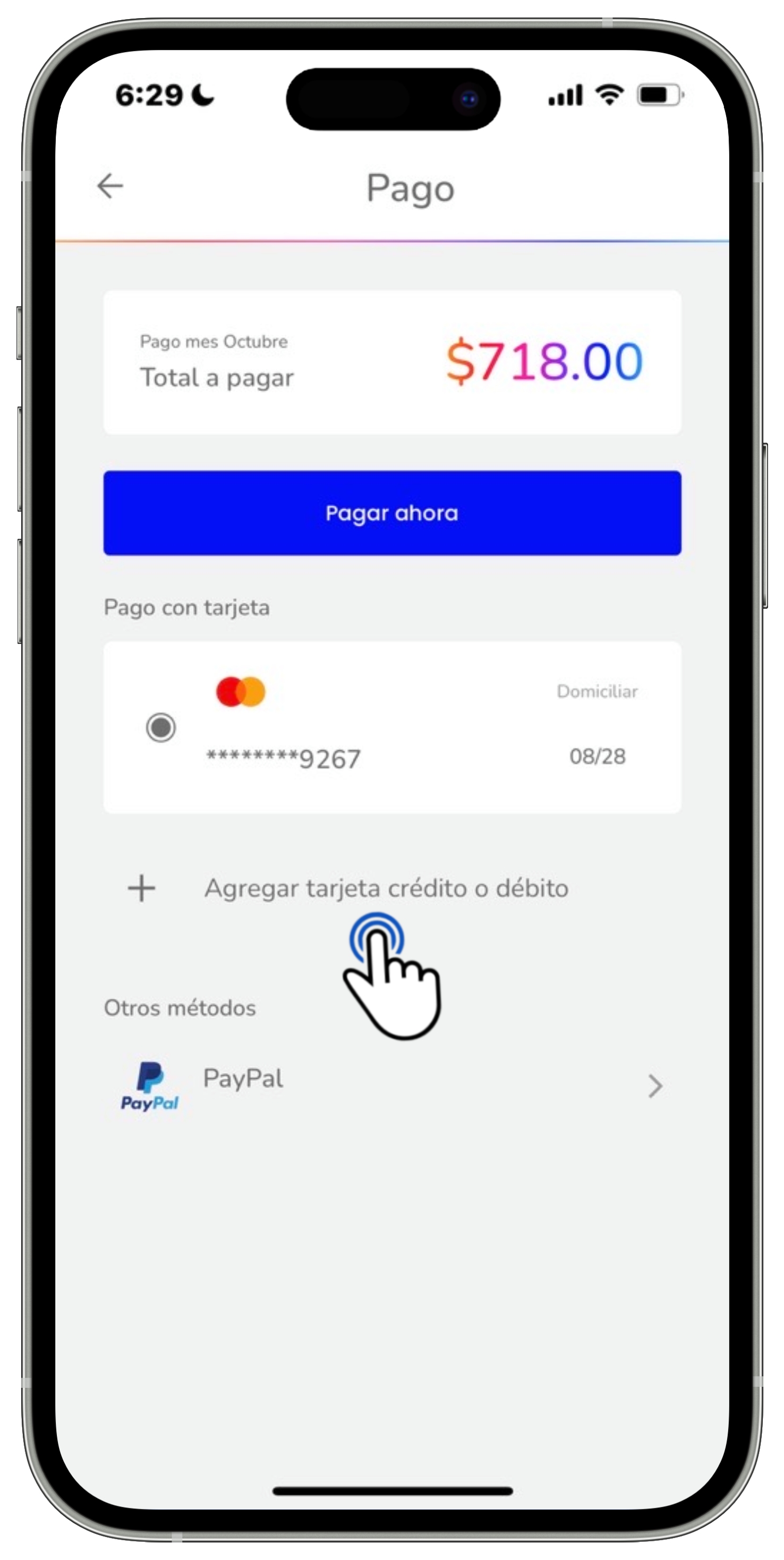 Mi App Sky - Tarjetas - Agregar tarjeta de crédito o débito.jpg