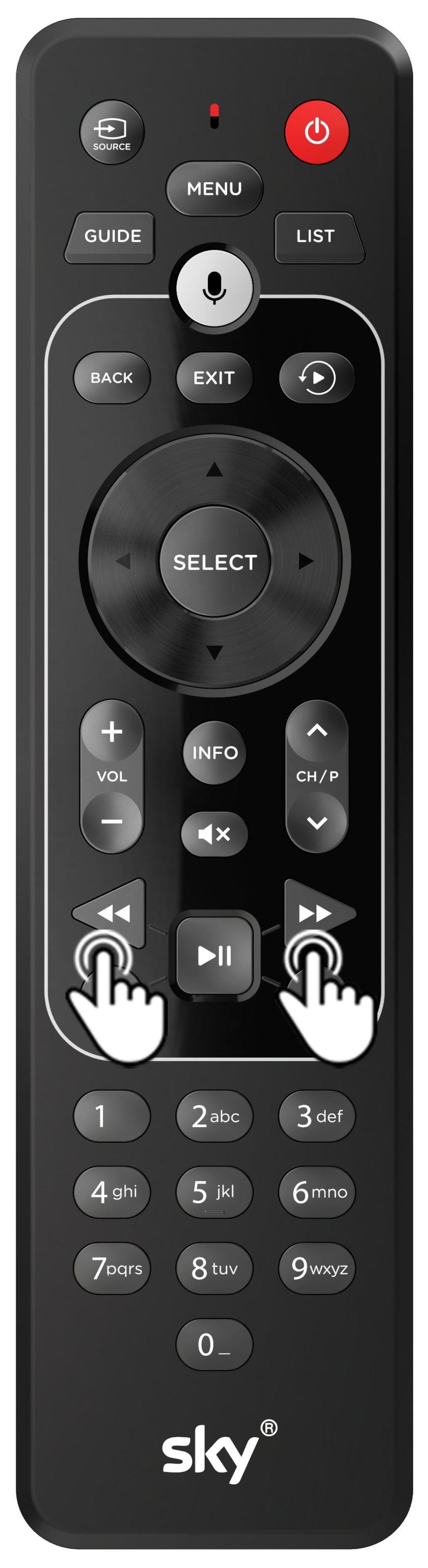 Control remoto - Tecla de avanzar y retroceder.jpg