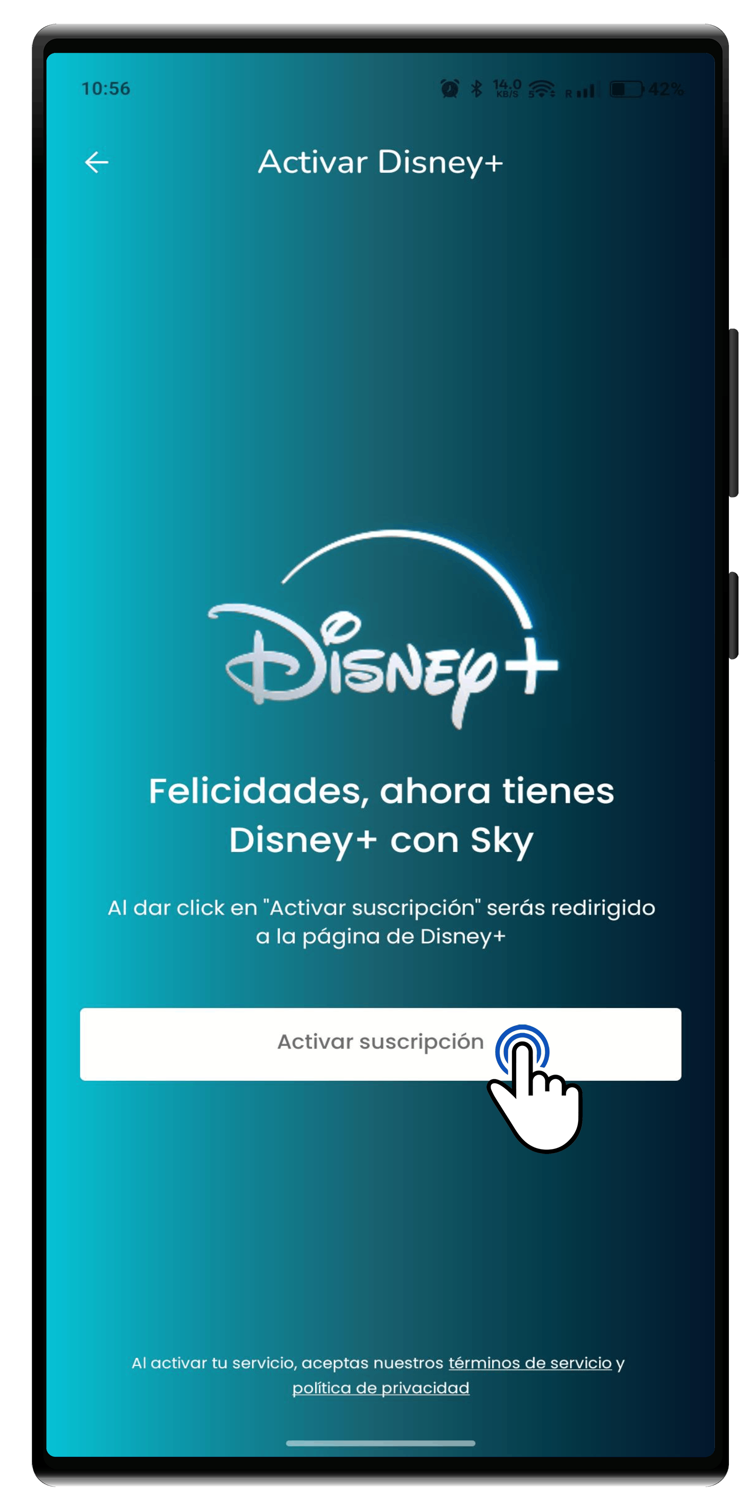 Activación de Disney+ con Sky - Móvil 2.png