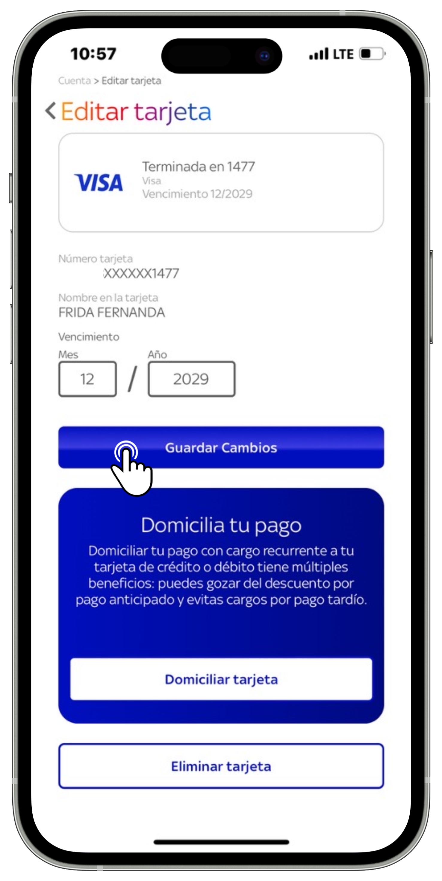 App Sky Guardar cambios al editar tarjeta.jpg