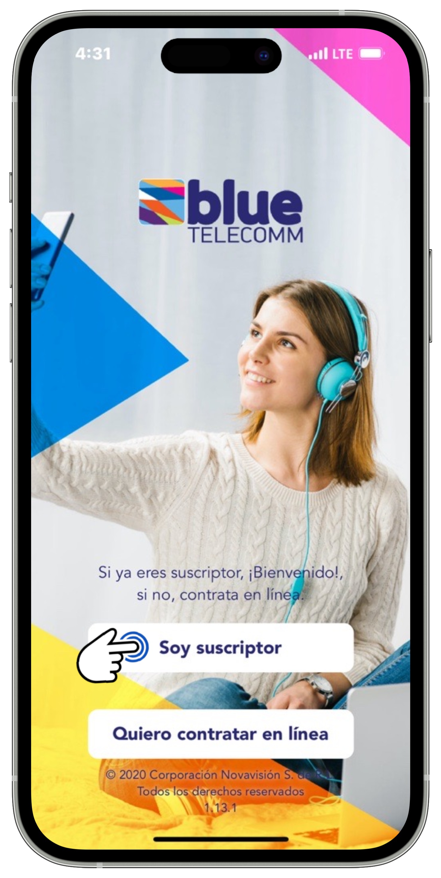 App BT - Opción Soy suscriptor seleccionada.jpg