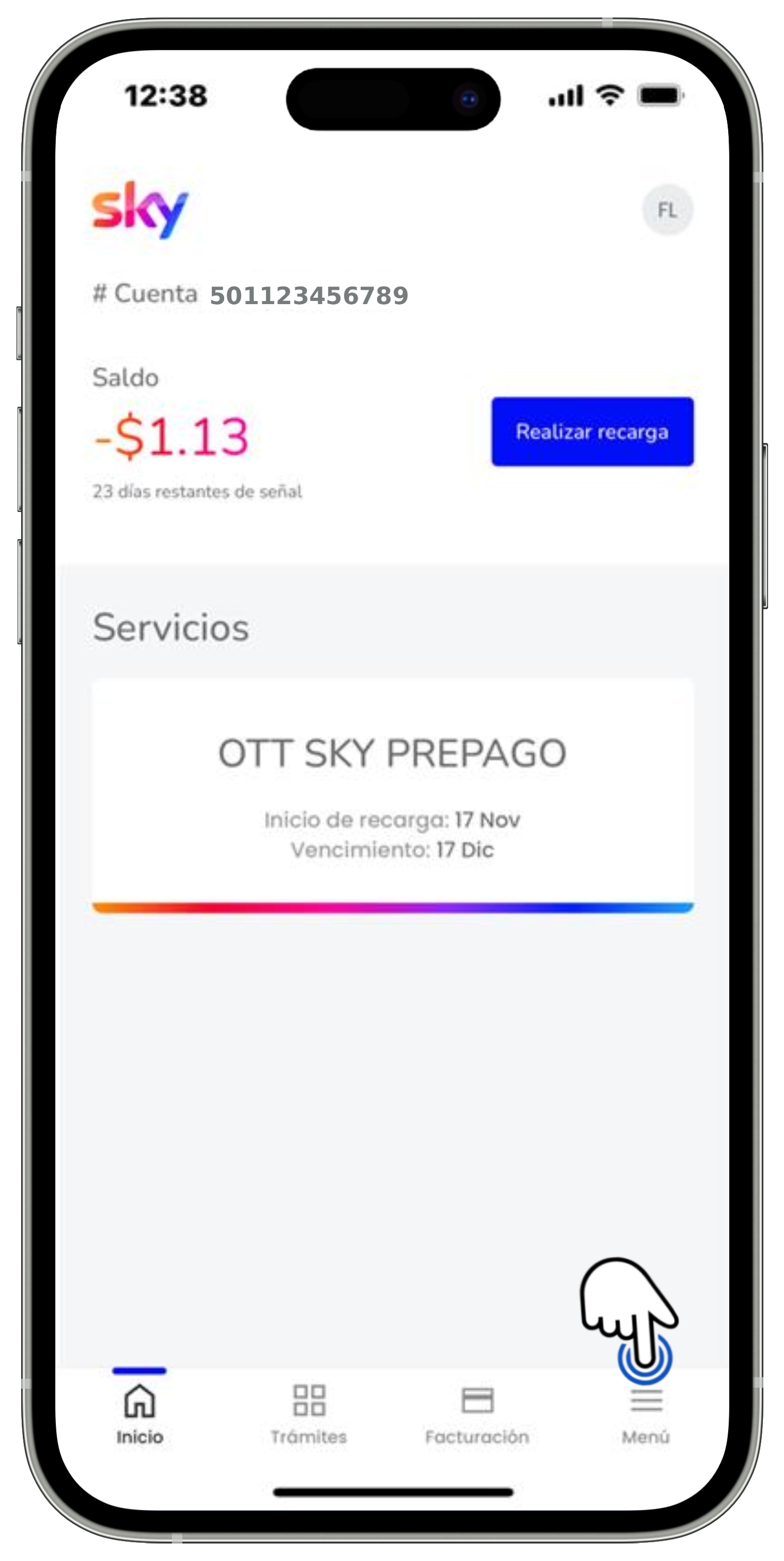 Mi app Sky - Opción Menú seleccionada.jpg