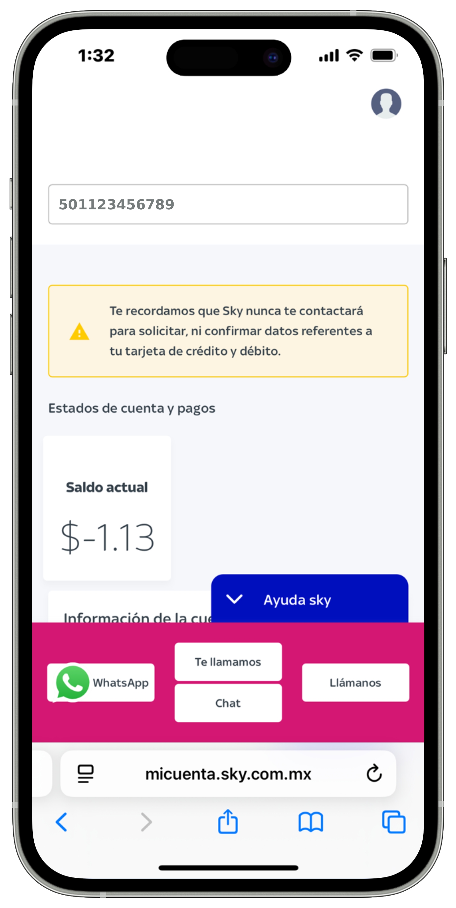 Mi cuenta Sky - Medios de contacto.jpg