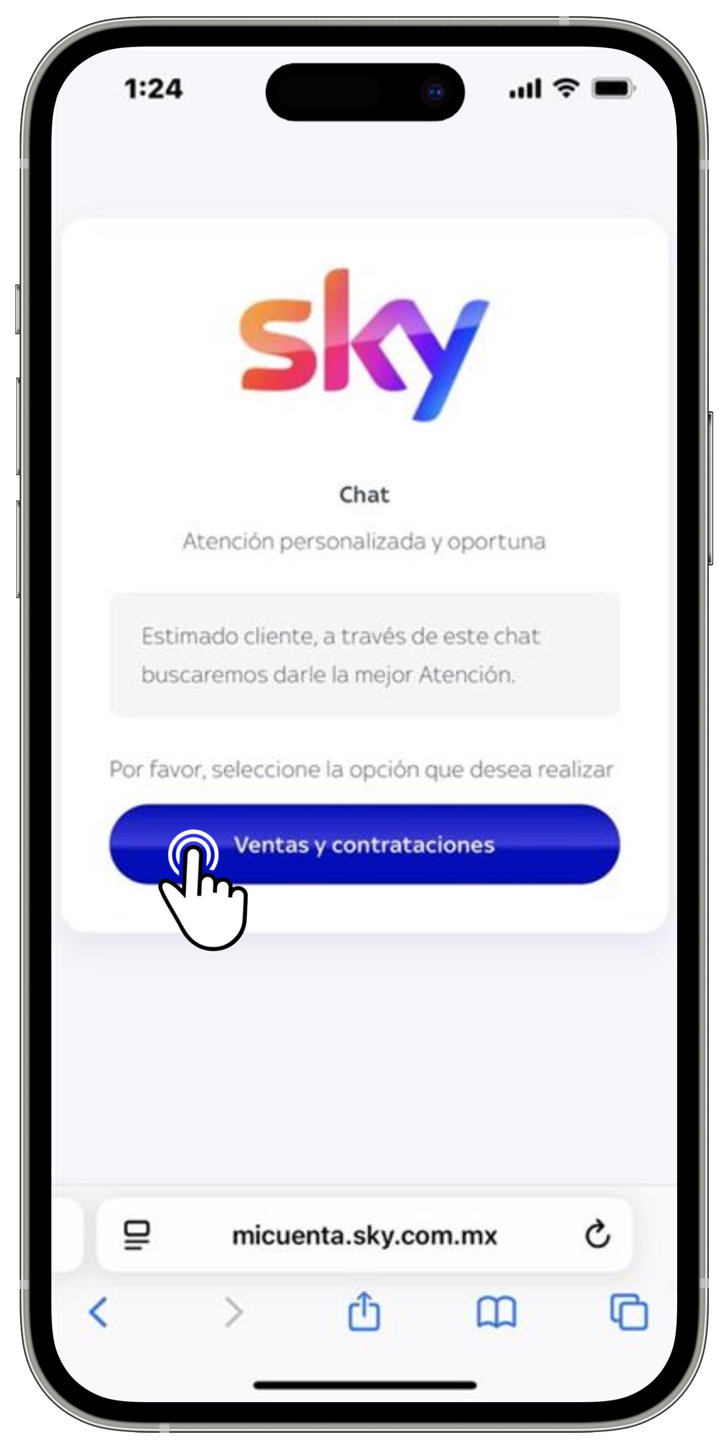Mi cuenta Sky - Medios de contacto - Chat.jpg